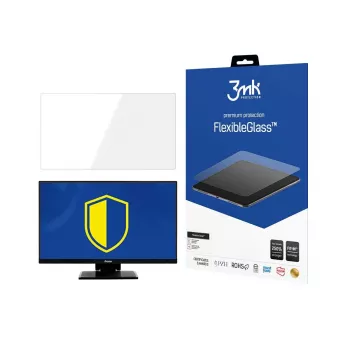 Folie de protecție ecran din sticlă hibridă 3MK FlexibleGlass pentru iiYama ProLite T2454MSC-B1AG (23,8 inch)