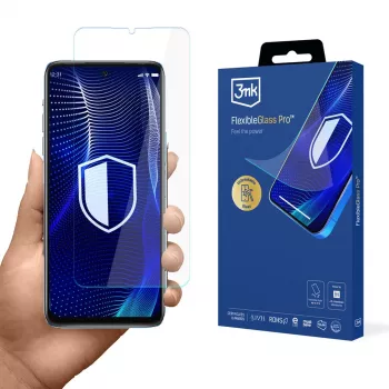 3MK PROTECTION FlexibleGlass Pro folie de protecție a ecranului din sticlă hibridă pentru Infinix Hot 20