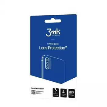 Protecție pentru lentile cameră 3MK pentru Xiaomi Redmi Note 12S, sticlă călită, 4 bucăți