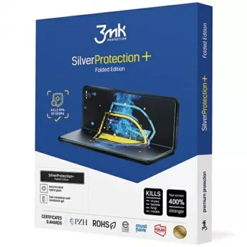 3MK SilverProtection+ folie de protecție antimicrobiană pentru ecran pentru Motorola Razr 40 Ultra / Razr+