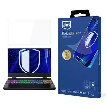 Folie de protecție ecran 3MK PROTECTION FlexibleGlass Pro pentru Acer Nitro 5 15.6 - până la 17 inch