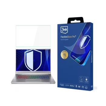 3MK PROTECTION FlexibleGlass Pro Screen Protector for Acer Predator Triton 300 SE 14 (PT314-51s) - Hybrid Glass, 7H Hardness, 0.3 mm, Clear