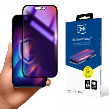 3MK Rainbow folie de protecție a ecranului Privacy pentru Apple iPhone 15 Plus
