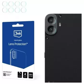 Protecție lentile 3MK Lens Protect pentru Nothing CMF Phone 1, 4 buc.