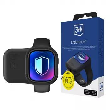 Carcasă powerbank 3MK PROTECTION 3mk Endurance pentru Apple Watch 49 mm 2,5 W 1200 mAh USB-C neagră