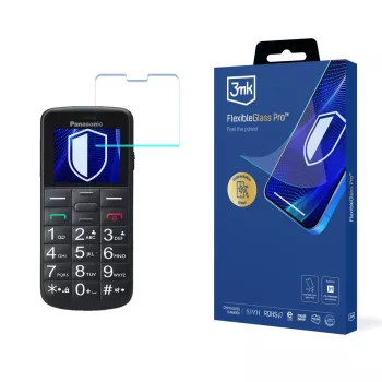 Panasonic KX-TU110 folie de protecție ecran 3mk FlexibleGlass Pro din sticlă hibridă