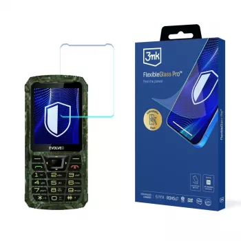 3MK PROTECTION Evolveo StrongPhone Z6 - folie de protecție ecran 3mk FlexibleGlass Pro din sticlă hibridă
