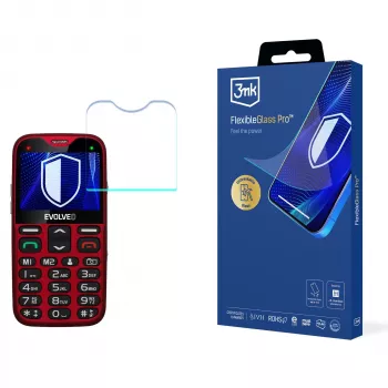 3MK PROTECTION Evolveo EasyPhone XG - folie de protecție ecran 3mk FlexibleGlass Pro din sticlă hibridă