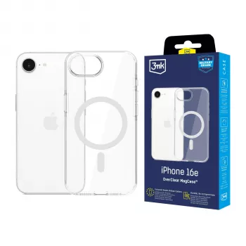 Apple iPhone 16E 3mk EverClear MagCase husă spate transparentă
