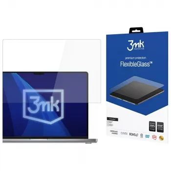 Folie de protecție ecran 3MK FlexibleGlass din sticlă hibridă pentru Apple MacBook Pro 16