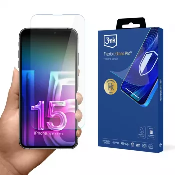3MK FlexibleGlass Pro folie de protecție pentru ecran pentru Apple iPhone 15 Pro Max