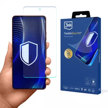 3mk FlexibleGlass Pro folie de protecție pentru ecran pentru Motorola Moto G86 / G86 Power - Sticlă hibridă, duritate 7H, 0,3 mm, cristal