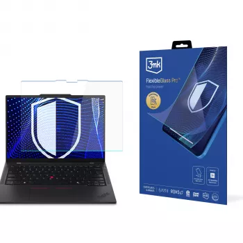 Folie de protecție ecran 3MK PROTECTION FlexibleGlass Pro pentru Lenovo ThinkPad T14s 2in1 Gen 1, până la 15 inch