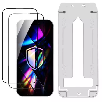 3MK PROTECTION Apple iPhone 15 Plus/16 Plus - 3mk Hardy Hardura 9H folie de protecție din sticlă călită
