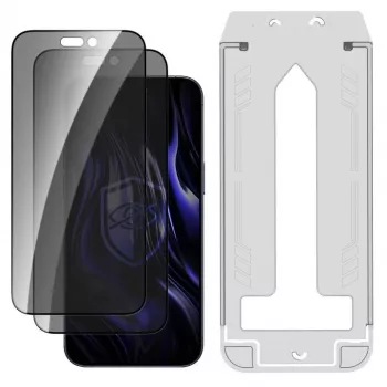 3MK PROTECTION Apple iPhone 16 Pro Max - 3mk Hardy Privzone 9H folie de protecție pentru ecran cu confidențialitate