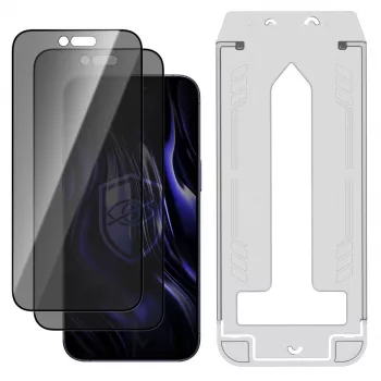 3MK PROTECTION Apple iPhone Air - 3mk Hardy Privzone 9H folie de protecție din sticlă călită cu confidențialitate