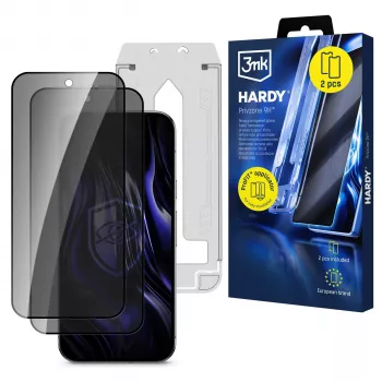 Folie de protecție ecran pentru confidențialitate 3MK PROTECTION Google Pixel 9 Pro Hardy Privzone 9H