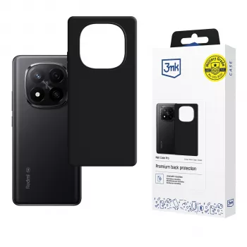 Carcasă 3MK Matt Case Pro pentru Xiaomi Redmi Note 15 Pro+ 5G - neagră