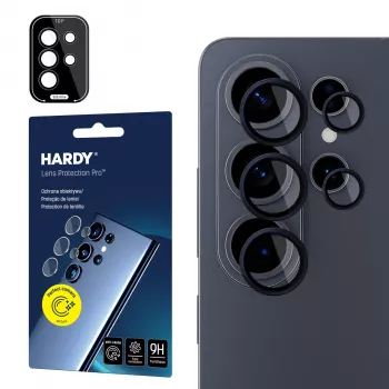 3mk Hardy Lens Protection Pro Black protecție pentru lentile pentru Samsung Galaxy S26 Ultra