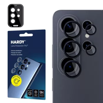 3mk Hardy Lens Protection Pro Black protecție pentru lentile pentru Samsung Galaxy S26 Ultra
