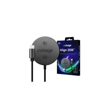 3mk incharge Align Qi2.2 25W pentru Apple negru