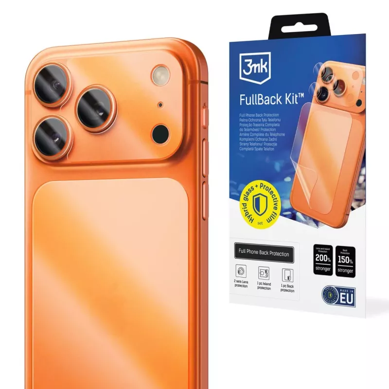 Kit 3mk FullBack pentru Apple iPhone 17 Pro Max