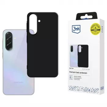 Husă mată 3MK pentru Samsung Galaxy A37 5G, neagră