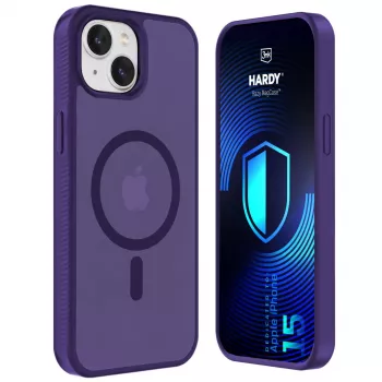 3MK PROTECTION Apple iPhone 15 husă Hardy Hazy MagCase mov