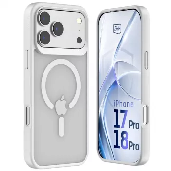 3MK PROTECTION Apple iPhone 17 Pro - husă 3mk Hardy Hazy MagCase albă