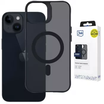 3MK PROTECTION Apple iPhone 13/14 husă Hardy Hazy MagCase neagră