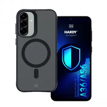Husă 3MK PROTECTION Samsung Galaxy A36/A56 - 3mk Hardy Hazy MagCase neagră