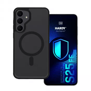 Husă 3MK PROTECTION Samsung Galaxy S25 FE - 3mk Hardy Hazy MagCase neagră