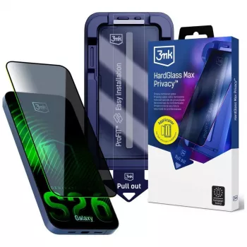 3mk HardGlass Max folie de protecție ecran privacy pentru Samsung Galaxy S26