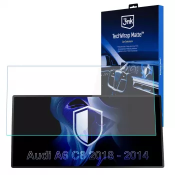 Folie de protecție ecran mată 3MK PROTECTION TechWrap pentru display central AUDI A6 C8 2018-24