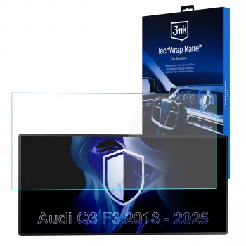 Folie de protecție ecran mată 3MK PROTECTION TechWrap pentru display central AUDI Q3 F3 2018-25
