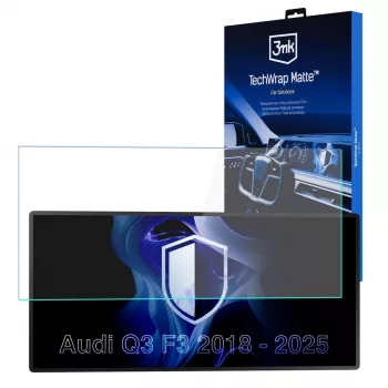 Folie de protecție ecran mată 3MK PROTECTION TechWrap pentru display central AUDI Q3 F3 2018-25