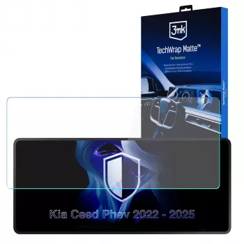 Folie de protecție ecran mată 3MK PROTECTION TechWrap pentru display central Kia Ceed PHEV 2022-
