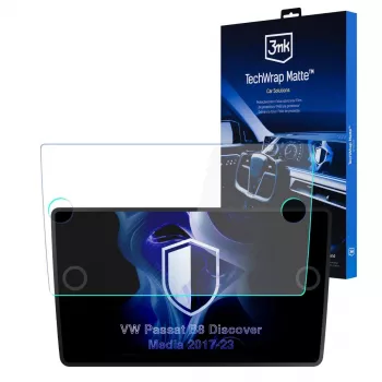 Folie de protecție ecran 3MK PROTECTION TechWrap Matte pentru VW Passat B8 Discover Media 2017-23 display central