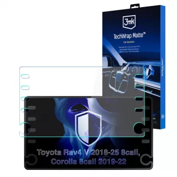 Folie de protecție ecran 3MK PROTECTION TechWrap Matte pentru Toyota RAV4 V 2018- display central