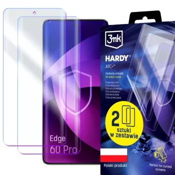 3mk Hardy ARC+ folie de protecție ecran pentru Motorola Edge 60 Pro, 2 buc.