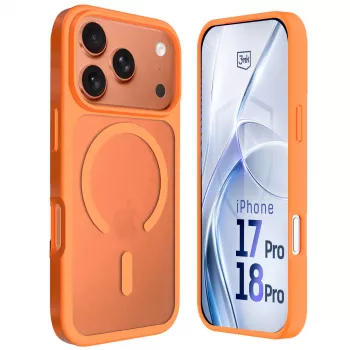 3MK PROTECTION Apple iPhone 17 Pro - 3mk Hardy Hazy MagCase portocaliu