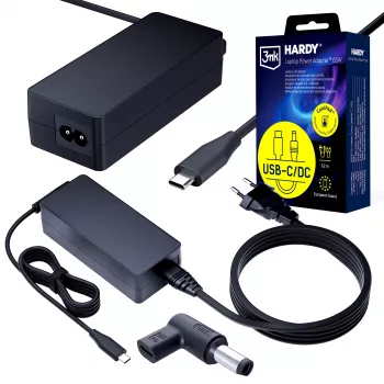 3MK PROTECTION 3mk HARDY Adaptor laptop 65W pentru Dell 20V USB-C/DC 7,4 x 5,0