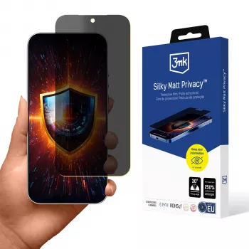 3mk Silky Matt Folie de confidențialitate pentru Xiaomi 17 Ultra