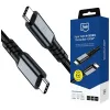 Cablu 3MK PROTECTION Hyper N-SERIES Thunderbolt 4 2m 48V/5A 40Gb/s 240W 8K60Hz negru