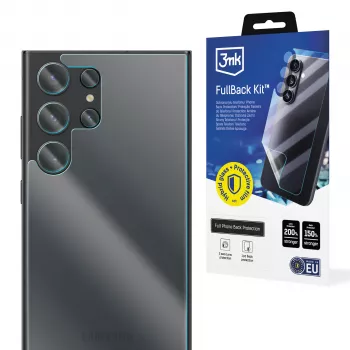 Kit 3MK PROTECTION Samsung Galaxy S23 Ultra FullBack - folie de protecție hidrogel pentru întreg corpul