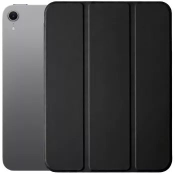 Husă 3MK Hardy TabCase pentru Apple iPad mini (gen. 6/7, A17 Pro) 8,3 inch, neagră