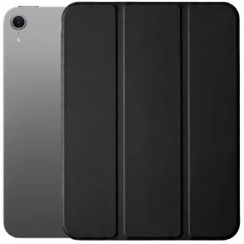Husă 3MK Hardy TabCase pentru Apple iPad mini (gen. 6/7, A17 Pro) 8,3 inch, neagră