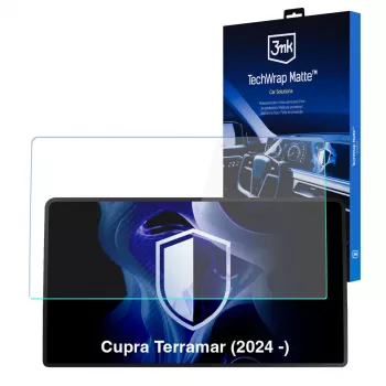 Folie de protecție ecran 3MK PROTECTION TechWrap Matte pentru Cupra Terramar (2024 -) display central