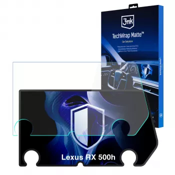 Folie de protecție ecran 3MK PROTECTION TechWrap Matte pentru Lexus RX 500h (2022-2026) display central