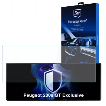 Folie de protecție ecran 3MK PROTECTION TechWrap Matte pentru Peugeot 2008 GT Exclusive display central